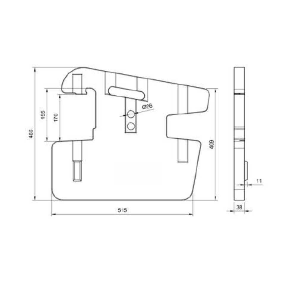 Peso para Trator John Deere 50KG